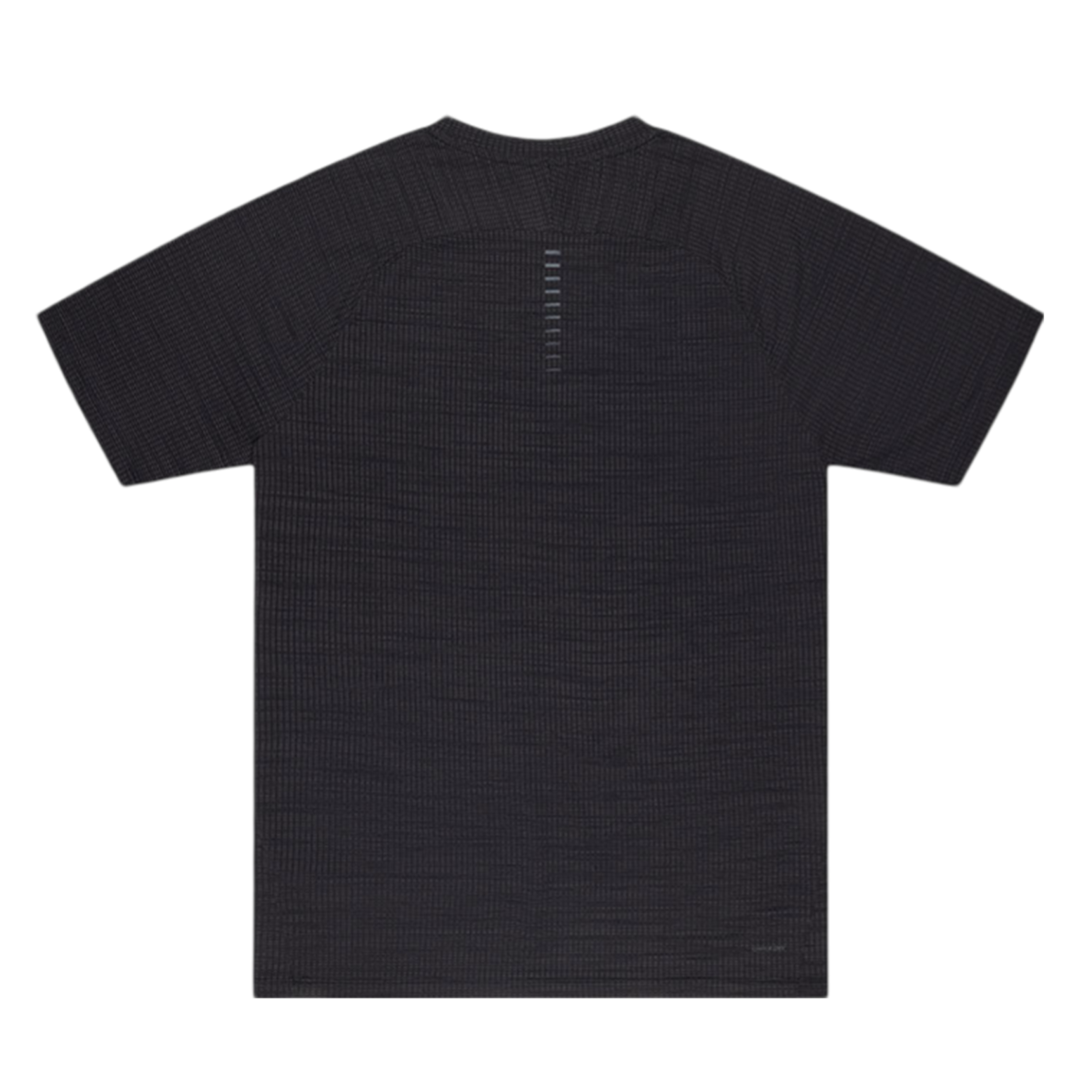 Grid Tex Running Tee | Black HTR | Medium