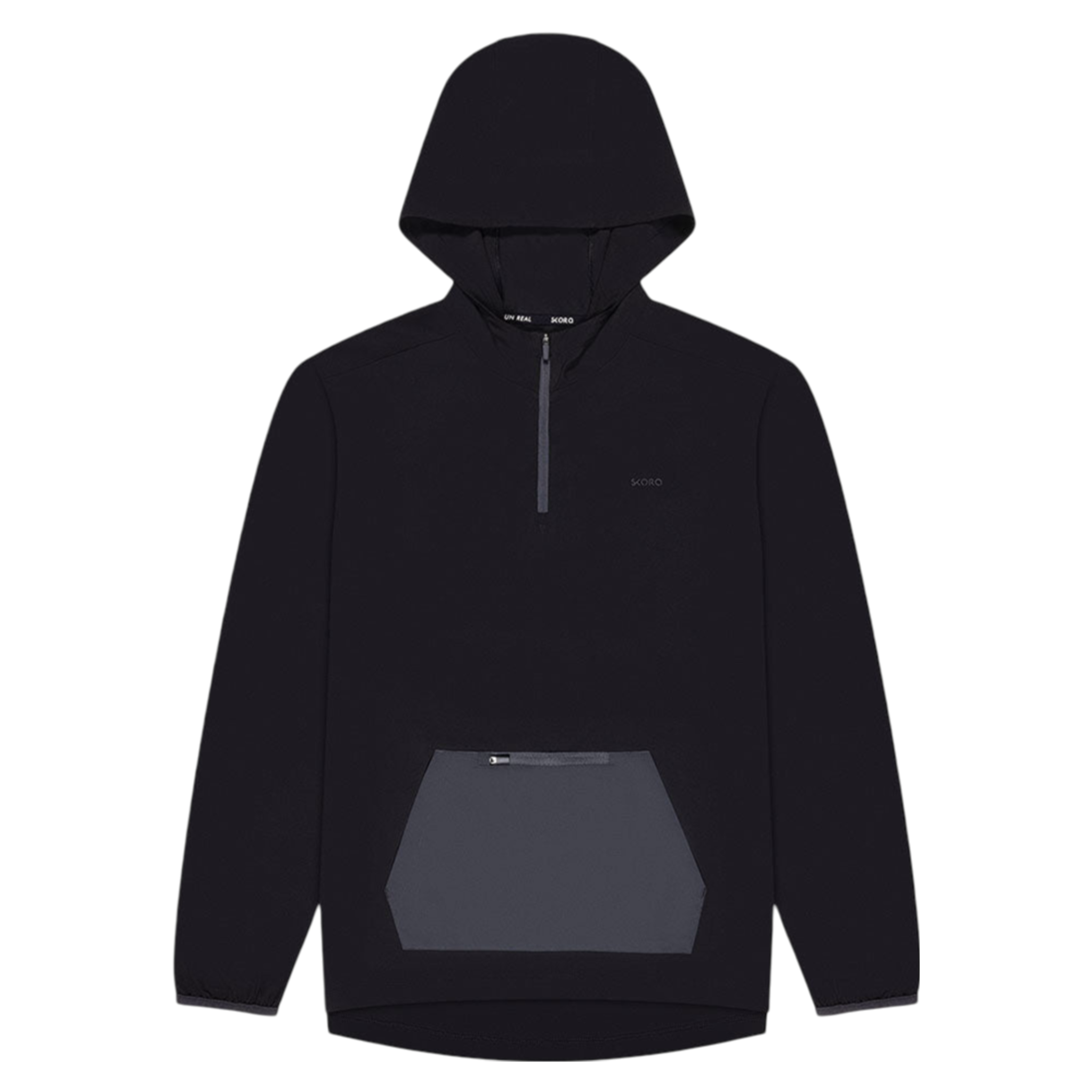 Out and Back Running Pullover Jacket | Black